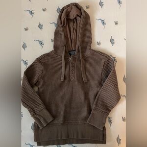 Little Bipsy Mushroom Waffle Hoodie